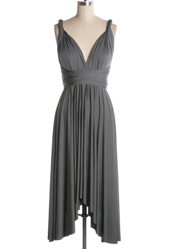 It's Magical Convertible Dress in Gray - $64.95 : Women's Vintage-Style ...